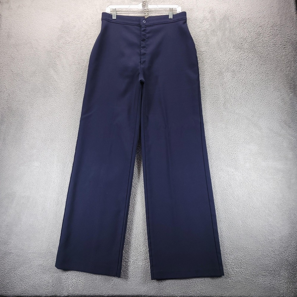 VTG Levis Pants Womens 31 Blue Bend Over Relaxed Dress Wide Leg Work Office 80s